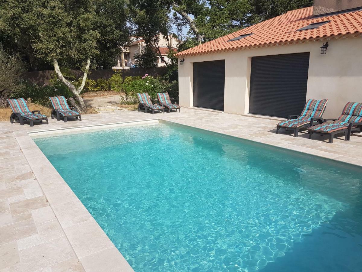La Casita Villa Avec Piscine Pres D'Uzes Saint-Laurent-la-Vernede Екстер'єр фото