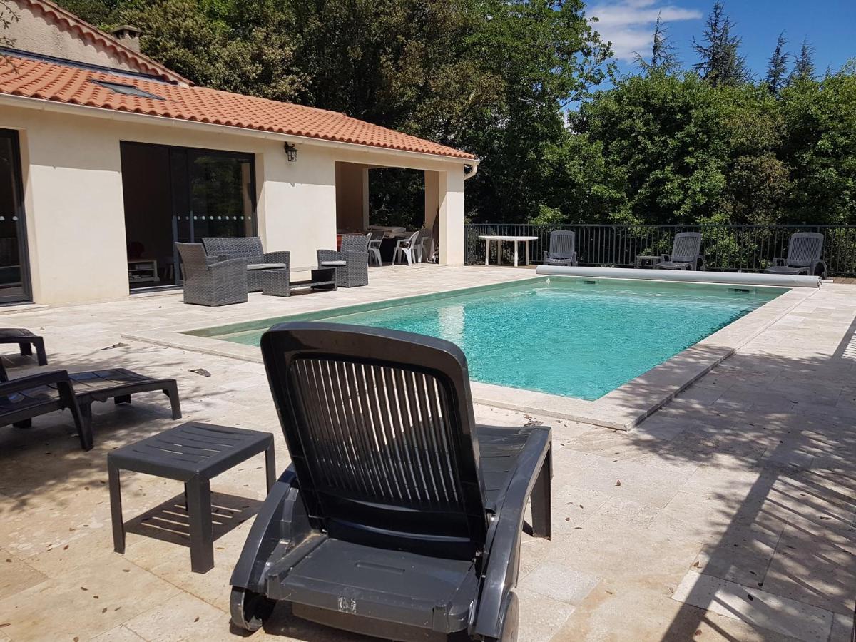 La Casita Villa Avec Piscine Pres D'Uzes Saint-Laurent-la-Vernede Екстер'єр фото